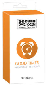 Secura Good Timer - ejakuláció késleltető óvszerek (24db)