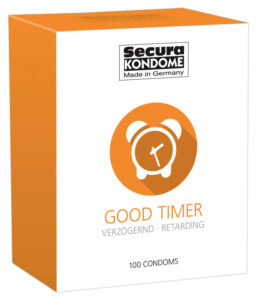 Secura Good Timer - ejakuláció késleltető óvszerek (100db)