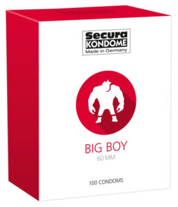 Secura Big Boy - 60mm-es óvszerek (100db)