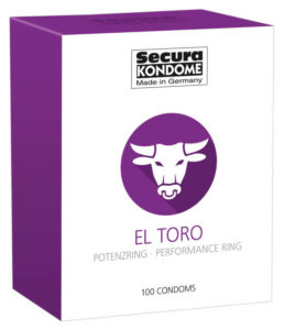 Secura El Toro - potenciagyűrűs óvszerek (100db)