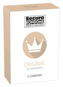 Secura Original - áttetsző óvszerek (3db)