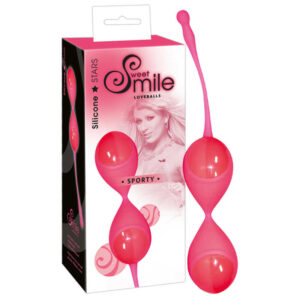 SMILE Sporty - gésagolyók (pink)
