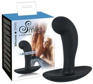 SMILE Bad boy - prosztata dildó (fekete)