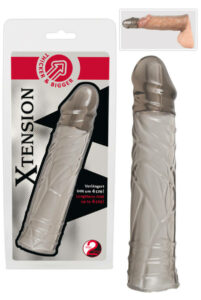 Xtension péniszköpeny (füst színű)