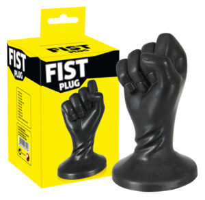 Fist Plug - ököl dildó (fekete)