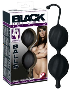 Black Velvet hullámos gésagolyó duó