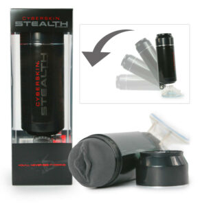 Stealth Stroker - vagina maszturbátor (fekete)