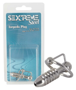 Sextreme Torpedo - acél makkgyűrű húgycsőkúppal (2