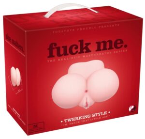 fuck me Twerking Style - élethű vagina és popó (natúr)
