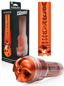 Fleshlight Turbo Thrust - szívó maszturbátor (barna)