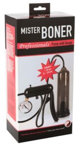 Mister Boner Professional - nyomásmérős péniszpumpa