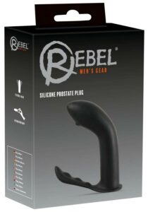 Rebel - anál dildó gátstimulálóval (fekete)