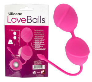 You2Toys Silicone Love Balls - gésagolyó duó (111g) - pink