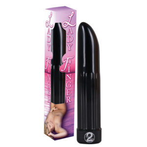 Lady finger vibrátor (fekete)