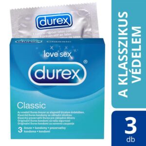 Durex Classic - óvszer (3db)