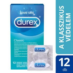 Durex Classic - óvszer (12db)