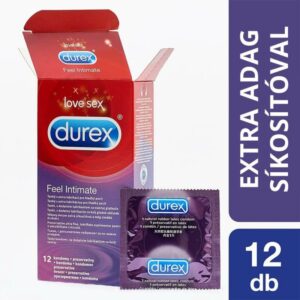Durex Feel Intimate - vékonyfalú óvszer (12db)