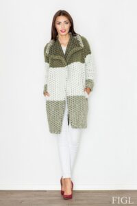 Női kabát M507 olive