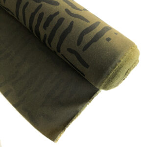 Oil skin Zebraish khaki