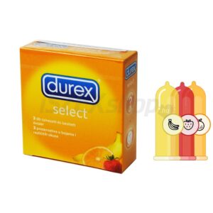 Durex Taste Me - gyümölcsös óvszer (3db)