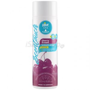 pjur Spa - tartós vegán masszázsgél - cseresznye (200ml)