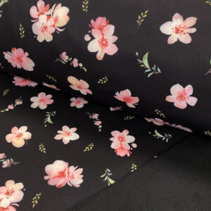 Softshell Cherry blossom black