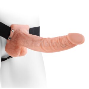 Fetish Strap-on 9 - felcsatolható dildó (natúr)