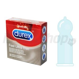 Durex Feel Ultra Thin - ultra élethű óvszer (3db)