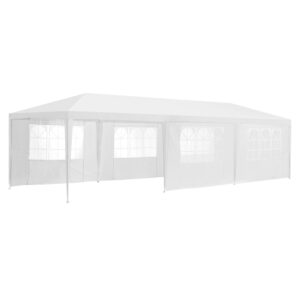 Kerti sátor 3x9m oldalfalakkal