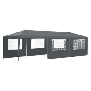 Kerti sátor 3x9m oldalfalakkal