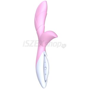 ZINI Hua klitoriszizgatós vibrátor - rózsaszín/fehér
