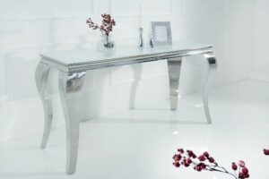 MODERN BAROCK fehér konzolasztal 140 cm