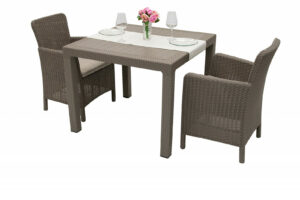 Garden sor szintetikus rattan DANTE MINI 1 + 2 (cappuccino) DEO1