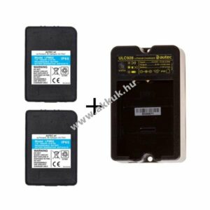 2db eredeti akku Autec LPM02 + 1db autós akkutöltõ ULC928 MJ