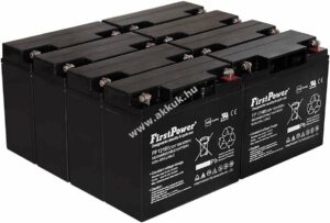 FirstPower ólom zselés akku szünetmenteshez APC Smart-UPS SUA5000RMI5U 12V 18Ah VdS