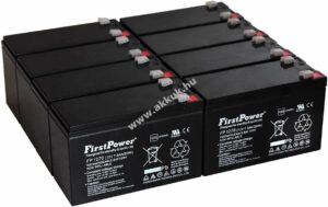 FirstPower ólom zselés akku szünetmenteshez APC RBC27 7Ah 12V