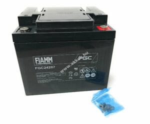 Ólom akku 12V 42Ah (FIAMM) típus FGC24207 helyettesíti (FGC24204) ciklusálló