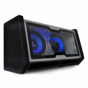 Auna 2x 30 cm (2x 12") dupla-subwoofer autóba