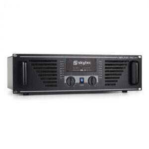 Skytec AMP–2000 PA–erősítő 3200W fekete végfokerősítővel