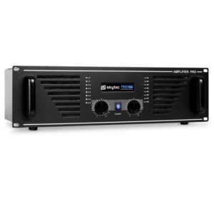 Skytec AMP–1000 PA–erősítő 1600W fekete végfokerősítővel