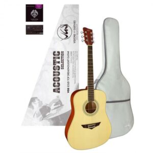 VGS Acoustic Selection Mistral Pack Gitarre Gigbag Stimmgerät
