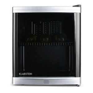 Klarstein Beerlocker Mini-Kühlschrank 46 Liter 15 Flaschen Klasse B schwarz