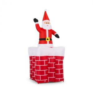 OneConcept Merry Surprise önfelfújó karácsonyi dekoráció