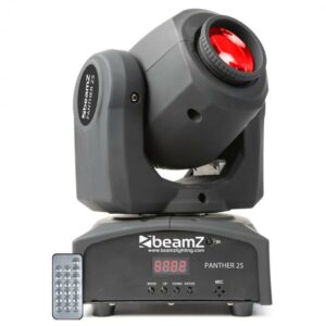 Beamz Panther 25 LED Spot Movinghead fényhatás