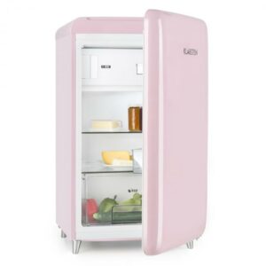 Klarstein PopArt Pink retro hűtőgép A++