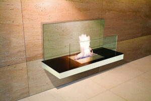 BIO kandalló fal-sugár kialakítása Köln (FAL FLAME II. 540D) Radius design cologne