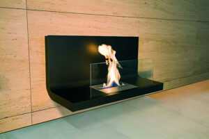 BIO kandalló fal-sugarat kialakítás Cologne (fal FLAME I. 536C) Radius design cologne