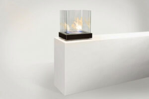 BIO kandalló szabadon sugár kialakítása Köln (TOP FLAME 3L 551K) Radius design cologne