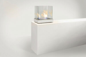 BIO kandalló szabadon sugár kialakítása Köln (TOP FLAME 3L 551L) Radius design cologne