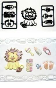 Patchwork kiszúró Oroszlán kölyök és bébi kellékek - Baby Lion & Nursery Items - Patchwork Cutters Patchwork Cutters